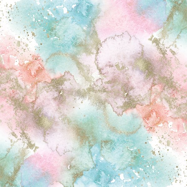 tapeta z akwarelową abstrakcją