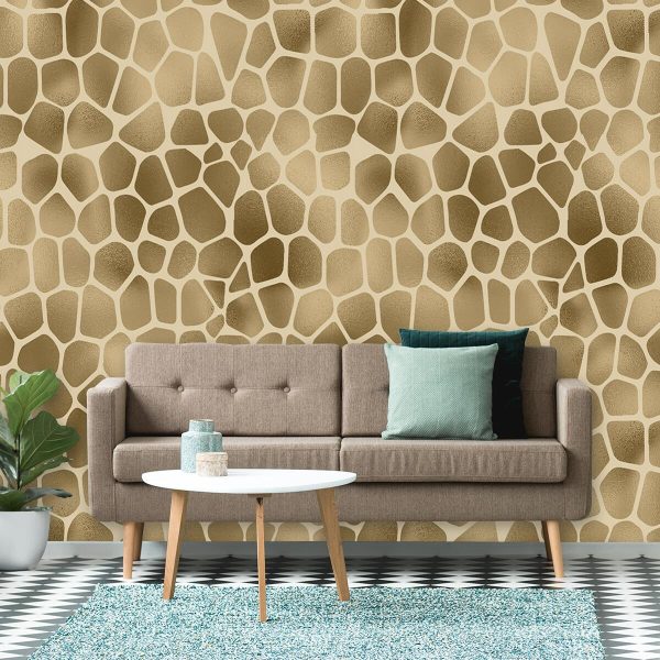 Tapeta z kostkami kamiennymi