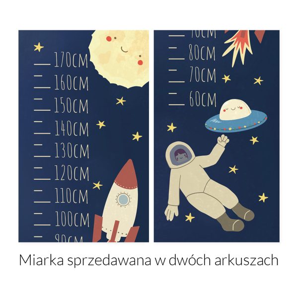 Miarka wzrostu z rakietą