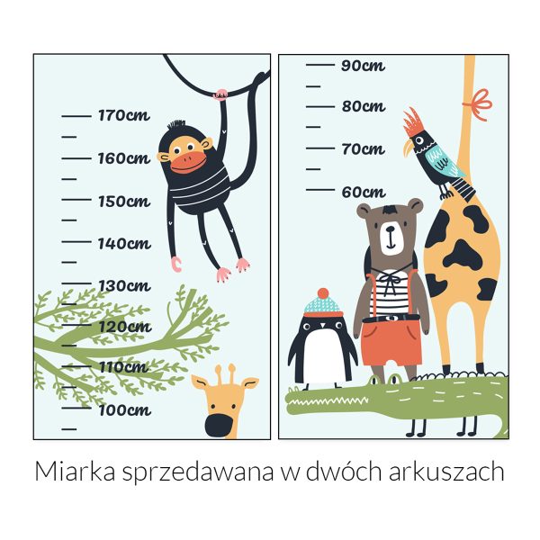 Miarka wzrostu ze zwierzętami