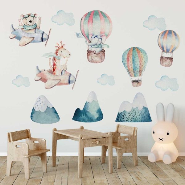 Naklejka przezroczysta dla chłopca