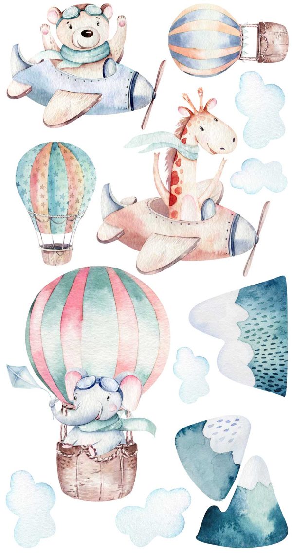 Naklejki z samolocikami