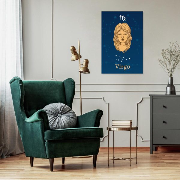 Obraz z astrologicznym znakiem - Panną
