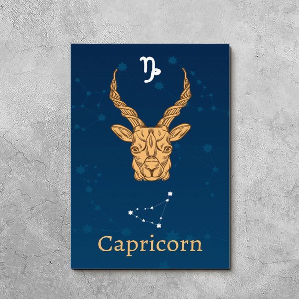 Obraz z Koziorożcem - znak zodiaku