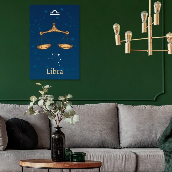 Obraz z motywem gwiazdozbioru Wagi