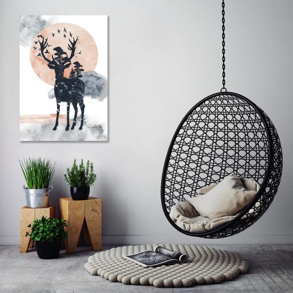 Obrazy z jeleniem