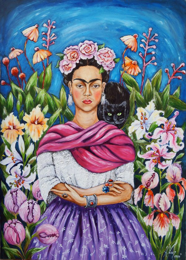 Obraz z Fridą - nowa wersja