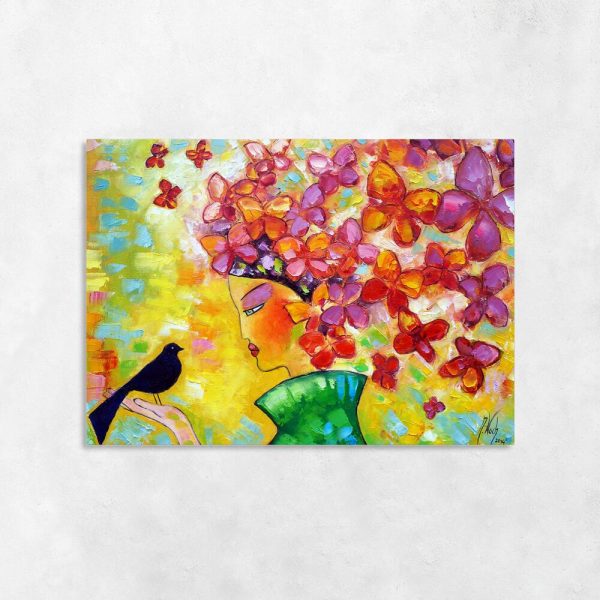 Obraz z motywem kobiety