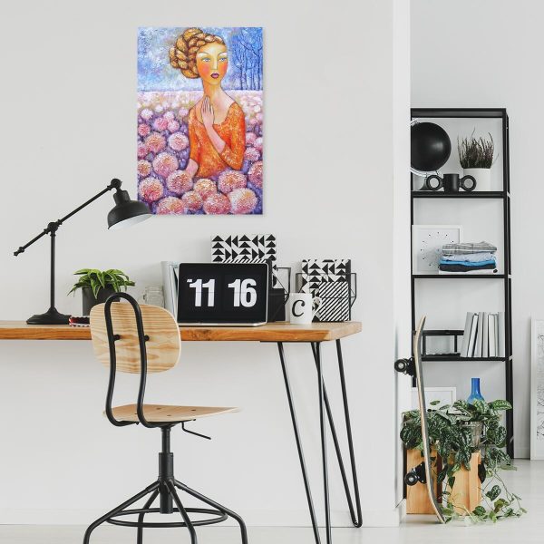 Obraz z pole dmuchawców