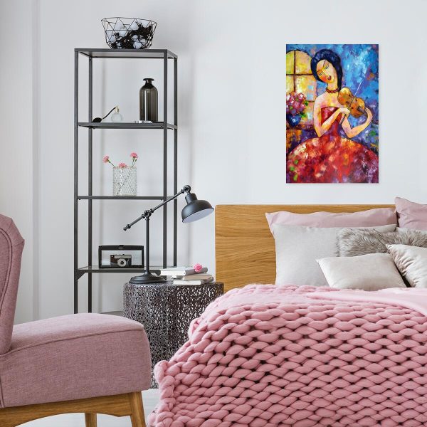 Obraz z wirtuozem muzyki