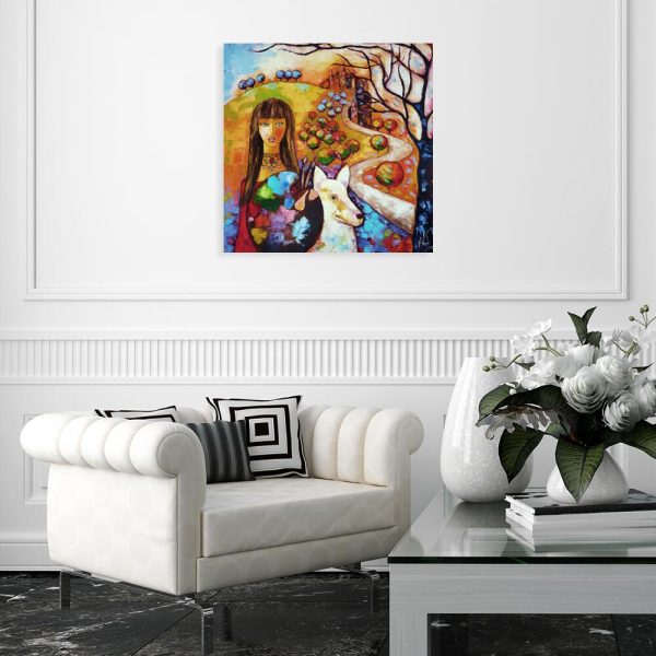 Oleodruk oryginału z autoportretem