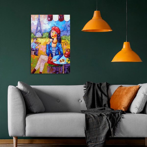 Replika obrazu - wieża Eiffla