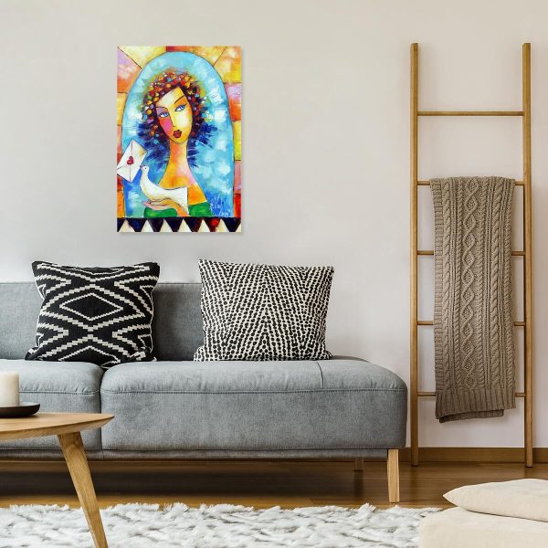 Wydruk obrazu Anny Wach - List