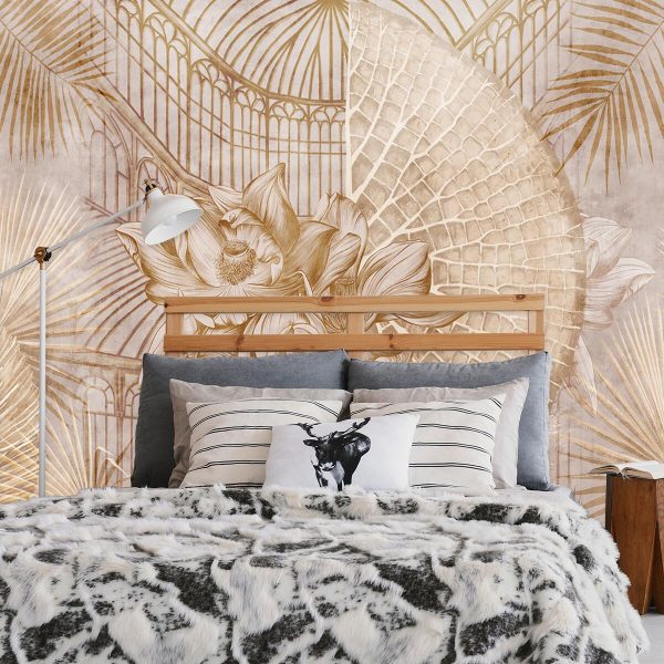 Foto-tapeta z ogrodem tropikalnym