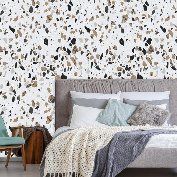 tapeta imitująca lastryko