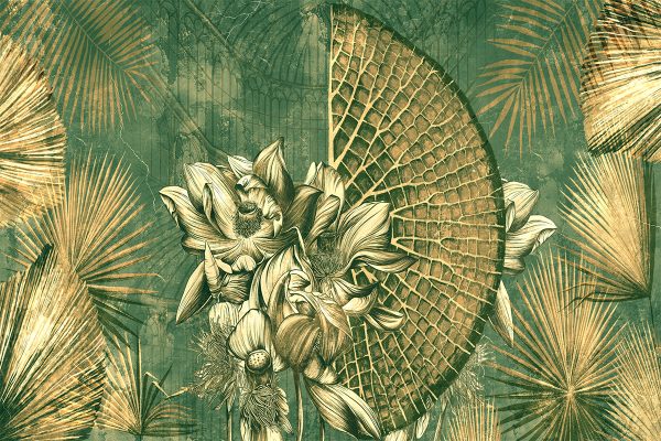 Tapeta - liście palmowe