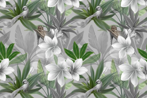 Tapeta tropikalna flora i fauna