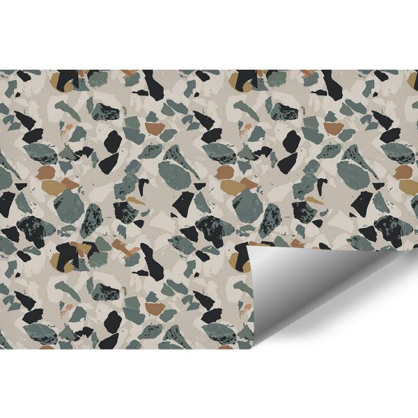 tapeta z imitacją kamienia