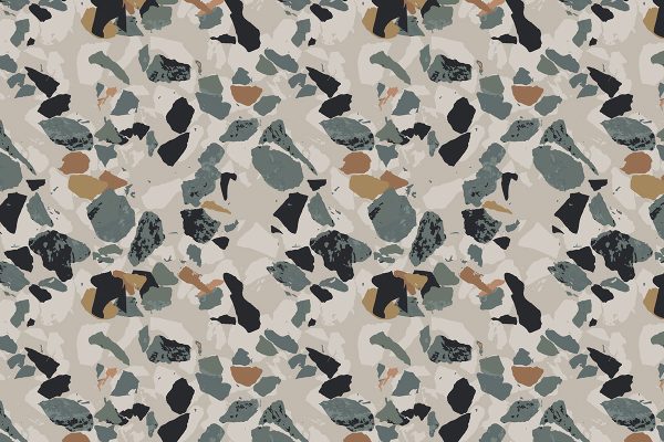 tapeta z kamienną mozaiką