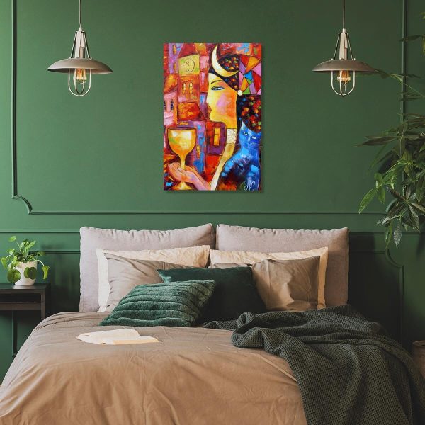 Kopia obrazu z motywem kota