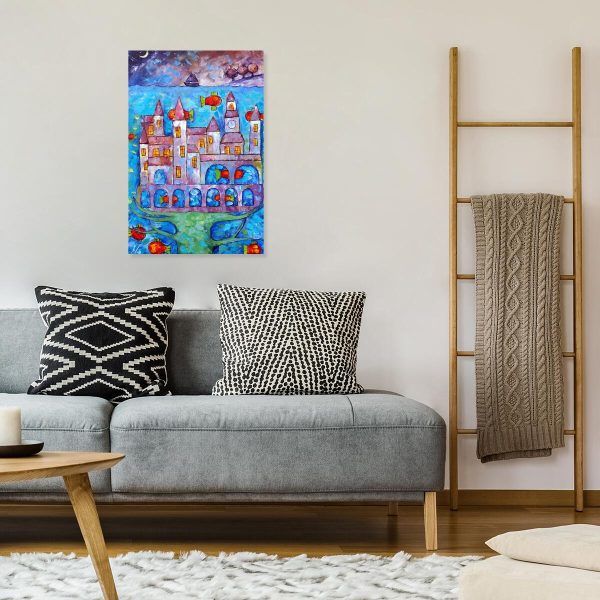 Obraz - legendarne miasto