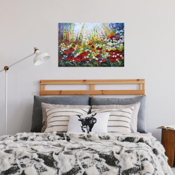Obraz polne kwiaty