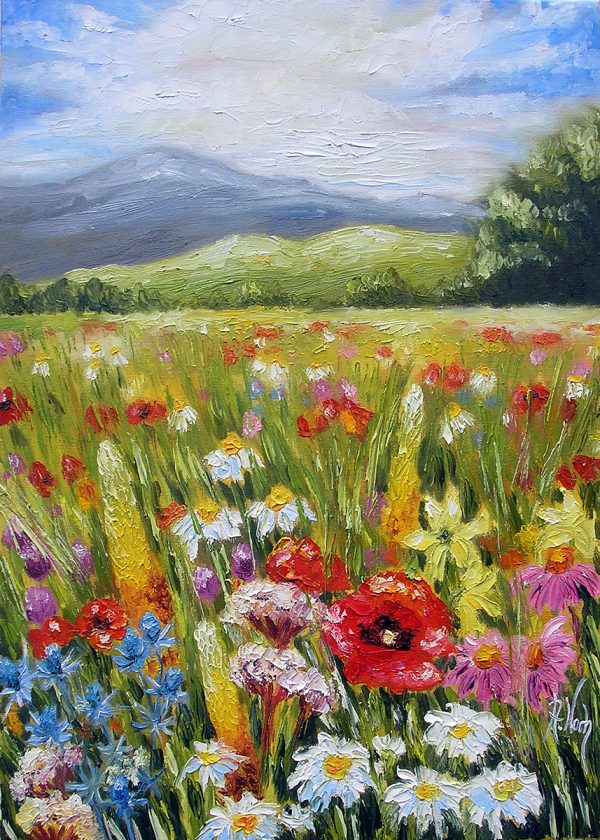 Obraz z krajobrazem - Anny Wach