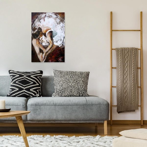 Obraz z młoda tancerką