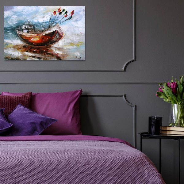 Reprodukcja z motywem kutra