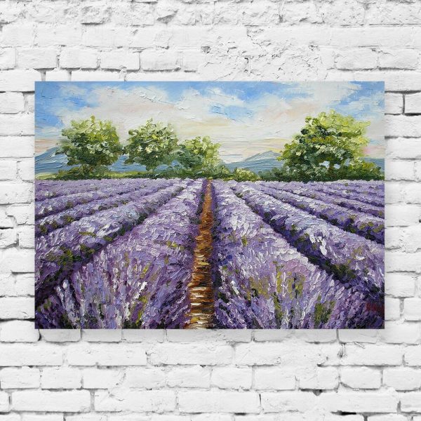 Kopia obrazu z lawendą