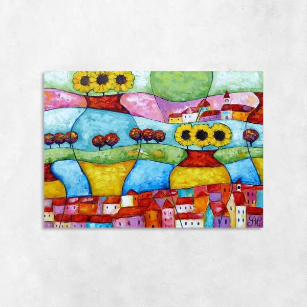 Kopia obrazu z miastem