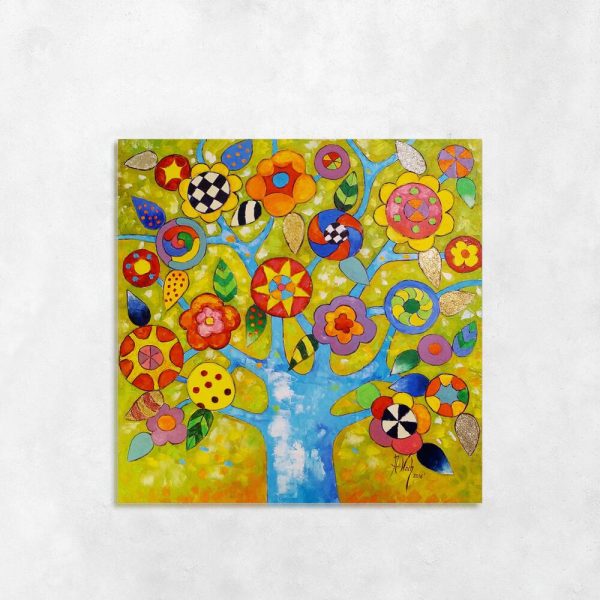 Obraz z drzewem życia