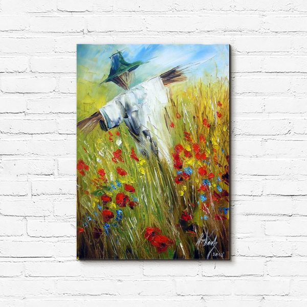 Obraz z łanem zboża