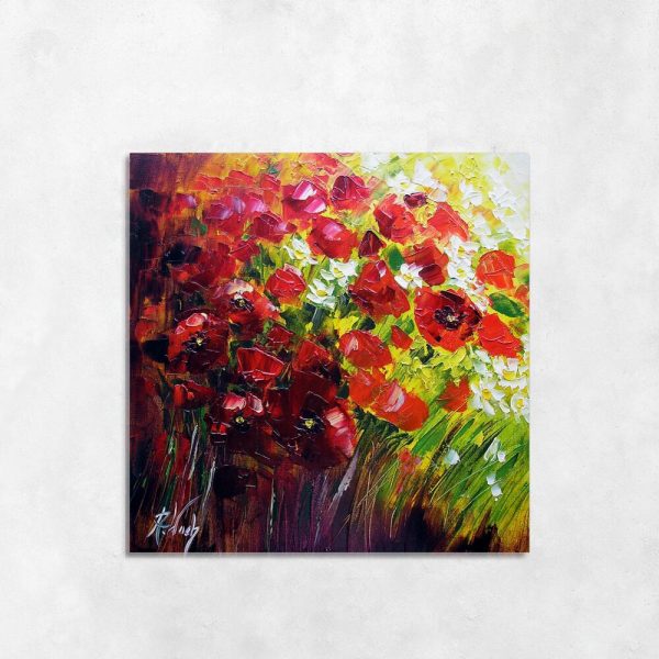 Obraz z motywem maków