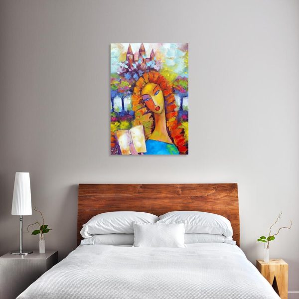 Obraz z motywem zamku