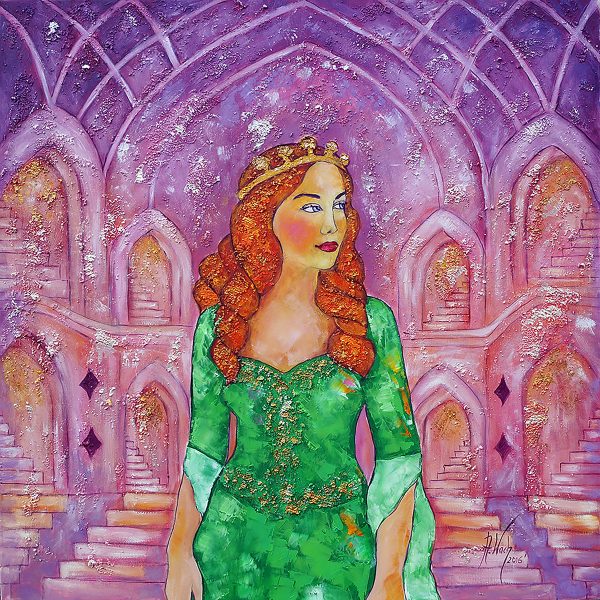 Obraz z pałacem sułtana