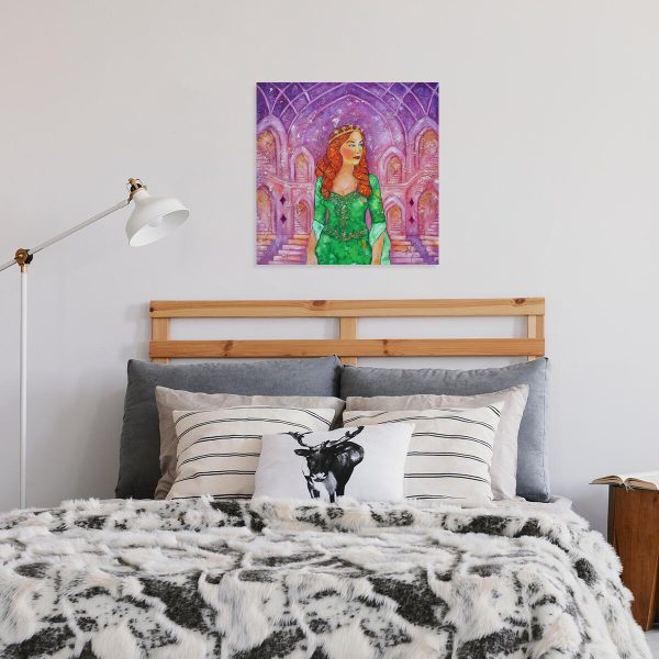 Obraz z rudowłosą sułtanką