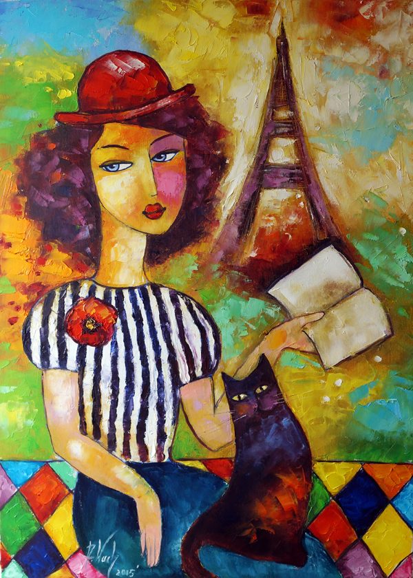 Obraz z wieżą Eiffla