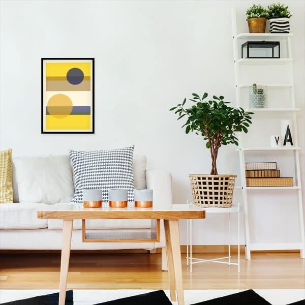 Plakat dwie kule