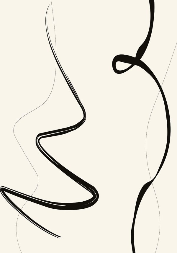 Plakat z motywem wzorów