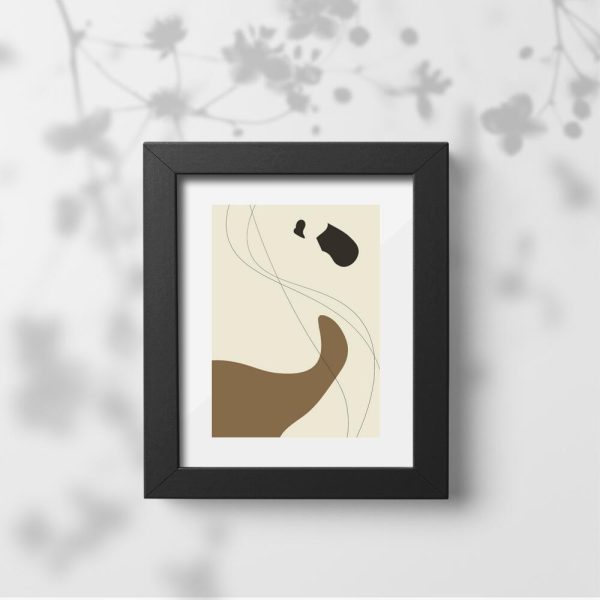 Plakaty w kolorze beżowym