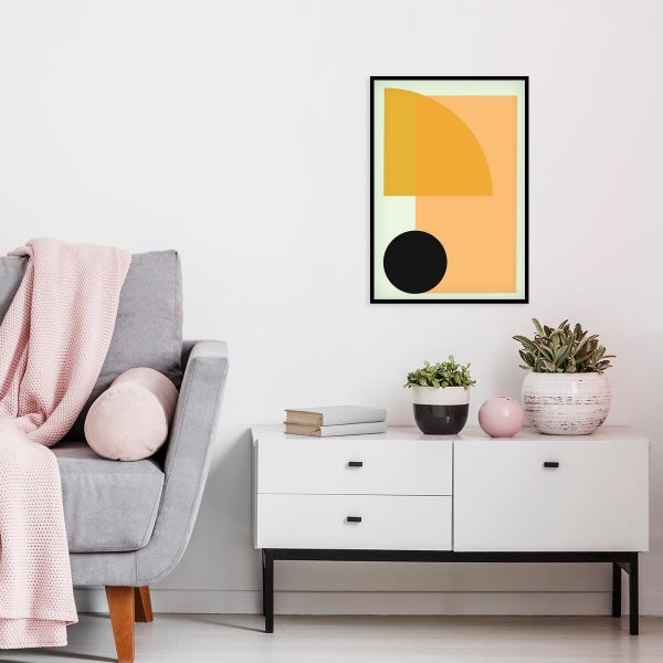 Soczysty plakat do salonu