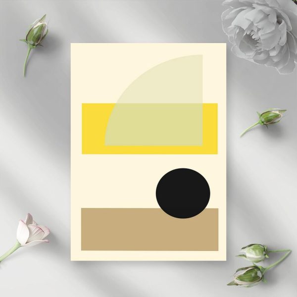 Plakat - figury geometryczne