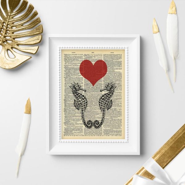 Plakat z motywem stronnicy książkowej