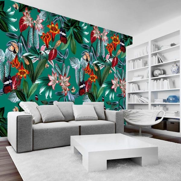 Foto-tapeta z kwiatami