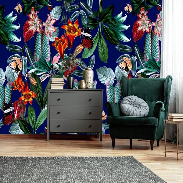 Fototapety z chabrowym tłem