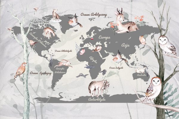 Tapeta z kolekcji leśnej