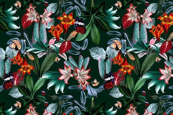 Tapeta z motywem dżungli