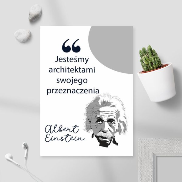 Plakat cytat o przeznaczeniu