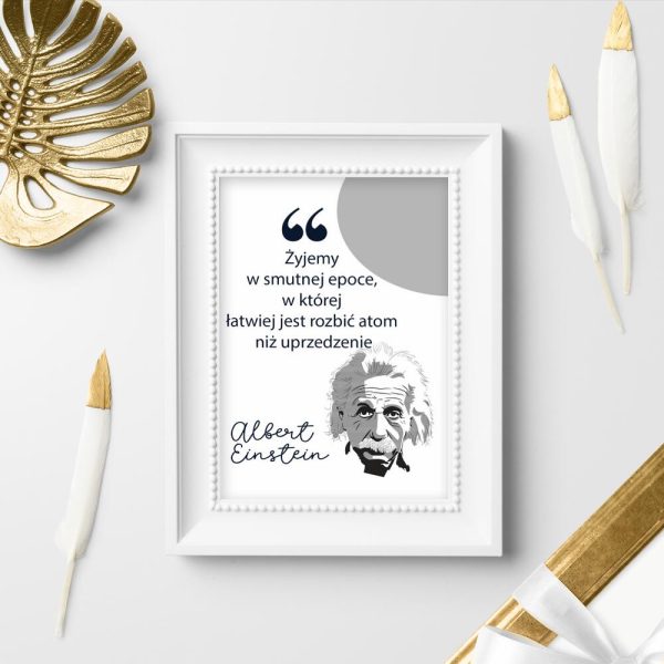 Plakat z aforyzmem